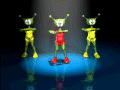 Martian Kid Dance Troupe (291kb MPG)